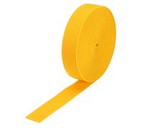 sourcing map Elastic Bands for Sewing 1.5cm 5 Yard/15ft Yellow Knit Elastic Spool High Elasticity for Wigs, Waistband, Pants