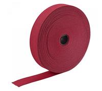 sourcing map Elastic Bands for Sewing 2.5cm 20 Yard Red Knit Elastic Spool High Elasticity for Wigs, Waistband, Pants