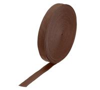 sourcing map Elastic Bands for Sewing 2cm 20 Yard/60ft Dark Coffee Knit Elastic Spool High Elasticity for Wigs, Waistband, Pants