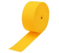 sourcing map Elastic Bands for Sewing 4cm 5 Yard/15ft Yellow Knit Elastic Spool High Elasticity for Wigs, Waistband, Pants