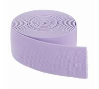 sourcing map Elastic Bands for Sewing 5cm x 4.6m Lavender Purple Knit Elastic Spool High Elasticity for Wigs, Waistband, Pants, Craft DIY Projects