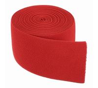 sourcing map Elastic Bands for Sewing 7.5cm x 4.6m Red Knit Elastic Spool High Elasticity for Wigs, Waistband, Pants, Craft DIY Projects