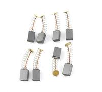 sourcing map Electric Drill Parts Motor Carbon Brushes, 12mm x 8mm x 5mm, 4 Pairs