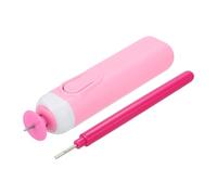 sourcing map Electric Quilling Pen, Plastic Quilling Needle Pen, Paper Crafting Tool Slotted Kit for Beginners Art Craft DIY Paper Flowers Making Handmade Paper Rolling Crafts(Rose Red, Pink)