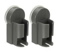 sourcing map Electric Toothbrush Holder, Wall Mounted Plastic Toothbrush Organizer Suction Cup Storage Organizer Stand for Bathroom Tooth Brush Toothpaste Storage, Grey