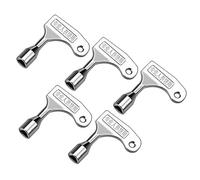 sourcing map Electrical Cabinet Key 60mm Length Zinc Alloy Elevator Emergency Lift 5Pcs