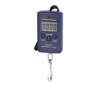 sourcing map Electronic Digital Handle Spring Scale 40000g/10g ABS Portable Handheld Hanging Balance Weight for Fishing Kitchen Home Blue
