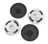 sourcing map Electronic Round Metal Internal Magnet Speaker 1W 8 Ohm 50mm 4Pcs