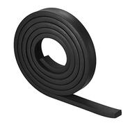 sourcing map EPDM Rubber Foam Sheet Strips 10mm(T) x10mm(W) x2000mm(L), Neoprene Rubber Sheet Rolls for DIY Gasket, Sealing Padding, Reduce Vibration Mat