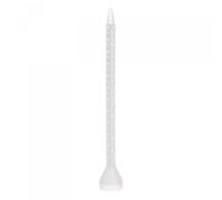 sourcing map Epoxy Tubes Static Mixer, 5.91-inch Plastic Resin Mixing Nozzle 1mm Round Connector for AB Glue Adhesive Gun Applicator 400ml Cartridges, White