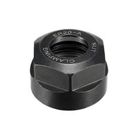 sourcing map ER20-A(M25) Type Collet Clamping Hex Nuts for CNC Milling Chuck Holder Lathe