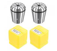 sourcing map ER32 Spring Collet 1/4" Chuck for CNC Engraving Machine Lathe Milling Tool 2pcs