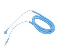 sourcing map ESD Grounding Cable Cord 1000cm/394 Inch Long,Anti-Static Ground Wire Cable Lantern Tip + Buckle for Eliminate Conductor Electrostatic,Pack of 1(Blue)