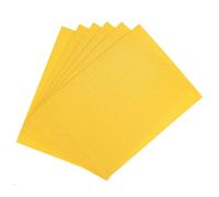 sourcing map EVA Foam Sheets Glitter Light Yellow 10.8 x 8.5 Inch 2mm Thick Crafts Foam 10Pcs