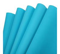 sourcing map EVA Foam Sheets Lake Blue 19.7 Inch x 17.7 Inch 0.8mm Thick Crafts Foam Sheets for Costumes, Arts and Crafts Projects Pack of 5