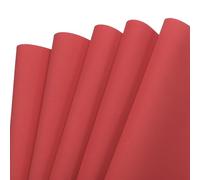 sourcing map EVA Foam Sheets Red 19.7 Inch x 35.4 Inch 1mm Thick Crafts Foam Sheets for Costumes, Arts and Crafts Projects Pack of 5