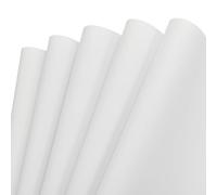 sourcing map EVA Foam Sheets White 19.7 Inch x 19.7 Inch 1mm Thick Crafts Foam Sheets for Costumes, Arts and Crafts Projects Pack of 5