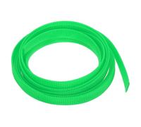 sourcing map Expandable Sleeving,1/2-inch 10ft Cable Sleeve, Green
