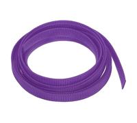 sourcing map Expandable Sleeving,1/2-inch 10ft Cable Sleeve, Purple