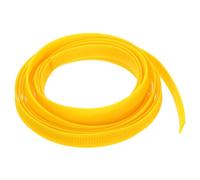 sourcing map Expandable Sleeving,1/2-inch 10ft Cable Sleeve, Yellow