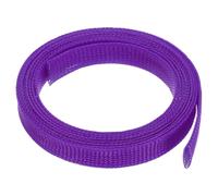 sourcing map Expandable Sleeving,1 3/16-inch 10ft Cable Sleeve, Purple