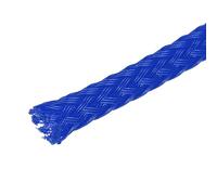 sourcing map Expandable Sleeving, 1/8-inch 100ft Cable Sleeve, Blue
