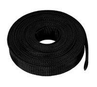 sourcing map Expandable Sleeving, 1 9/16-inch 25ft Cable Sleeve, Black