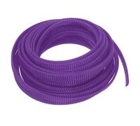 sourcing map Expandable Sleeving,3/8-inch 20ft Cable Sleeve, Purple