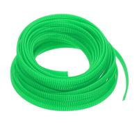 sourcing map Expandable Sleeving,3/8-inch 25ft Cable Sleeve, Green