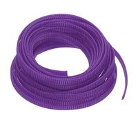 sourcing map Expandable Sleeving,3/8-inch 25ft Cable Sleeve, Purple