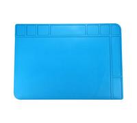 sourcing map Extra Large 48x34cm ESD Silicone Soldering Mat Heat Insulation 932°F Anti Static Electronic Repair Work Mat for Soldering Iron BGA Workbench
