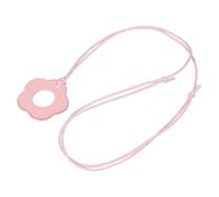 sourcing map Eyeglass Holder Necklace Ring, Eyeglasses Chain Holder Anti-Lost Sunglasses Neck Strap Soft Portable Eye Glasses Lanyard for Women and Men, Pink Flower