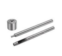 sourcing map Eyelet Hole Punch Die Tool, 5mm Grommet Setter Hollow Punch for Leather Craft Clothing Handbag Fabric Curtain Setter