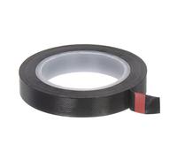 sourcing map Fabric PTFE Tape Roll, 0.4" x 33 ft High Temperature PTFE Adhesive Tape 0.13mm Thickness for Vacuum Sealer Machine Hand Impulse Sealers, Black