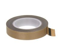 sourcing map Fabric PTFE Tape Roll, 0.5" x 33 ft High Temperature PTFE Adhesive Tape 0.18mm Thickness for Vacuum Sealer Machine Hand Impulse Sealers, Brown