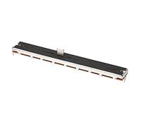 sourcing map Fader Variable Resistors Mixer 128mm Straight Slide Potentiometer B10K Ohm Dual Channel 2pcs