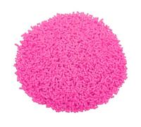 sourcing map Fake Sprinkles, 100G Round Resin Fake Candy Sugar Faux Sprinkles Polymer Clay Slices for Nail Art DIY Crafts Cake Dessert Phone Case Shaker Card Filler, Rose Red