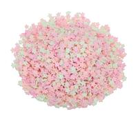 sourcing map Fake Sprinkles, 100G Star Resin Fake Candy Sugar Faux Sprinkles Polymer Clay Slices for Nail Art DIY Crafts Cake Dessert Phone Case Shaker Card Filler, Green/Pink/Light Pink