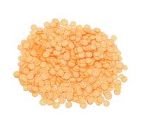 sourcing map Fake Sprinkles, 30G Grapefruit Resin Faux Sprinkles Polymer Clay Slices for Nail Art DIY Crafts Phone Case Shaker Card Filler, Orange Yellow