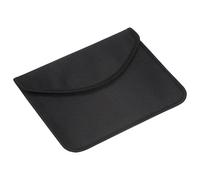 sourcing map Faraday Bag, RFID Signal Blocking Pouch 9 Inch Anti-Tracking Anti-Theft Anti-Spying for Tablet Pad Phone and Key Fob, Black