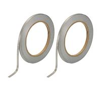 sourcing map Faraday Cloth Tape 0.2" W x 65.62 Feet Conductive Cloth Fabric Adhesive Tape Roll for Laptop Cable EMI Shielding 2 Pcs