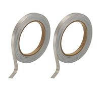 sourcing map Faraday Cloth Tape 0.31" W x 65.62 Feet Conductive Cloth Fabric Adhesive Tape Roll for Laptop Cable EMI Shielding 2 Pcs