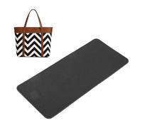 sourcing map Felt Base Shaper, 14.76x6.69" Bag Bottom Insert Base Shaper Pad Chemical Fiber Felt Purse Liner for Handbag Tote Bag Backpack, Black