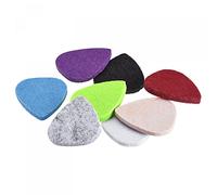 Sourcing Map Felt Guitar Picks, 3mm Thickness, Multi-Color, Pack of 8 for Acoustic, Electric, Bass Guitar