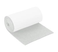 sourcing map Felt Strips with Adhesive Backing, 5" x 40" x 0.12" Anti Scratch Furniture Felt Tapes Self-Stick Pads for Protecting Hardwood Floor, White