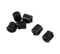 sourcing map Ferrite Ring Core Black Cable Clip Clamp for 8mm (Pack of 6)