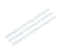 sourcing map FFC Flat Flexible Cable, 24Pin AWM 20624 80C 60V VW-1 0.5mm Pitch Power Ribbons Cable for LCD TV Car Audio DVD Player Laptop, 200mm Length 3Pcs