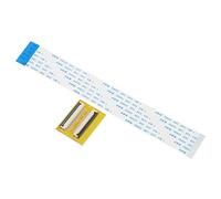 sourcing map FFC FPC 40 Pin 0.5mm Pitch PCB Extension Connector Board with 5 Pack 0.5mm Pitch 150mm Flexible Flat Cables Kit (B Type)