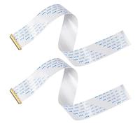 sourcing map FFC FPC Cable 0.5mm Pitch 40 Pin 250mm Flexible Flat Ribbon Cable for LCD Screen A Type 2pcs