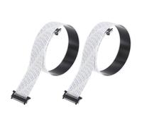 sourcing map FFC FPC Cable 0.5mm Pitch 51 Pin 1000mm Flexible Flat Ribbon Cables for LCD Screen,2Pcs